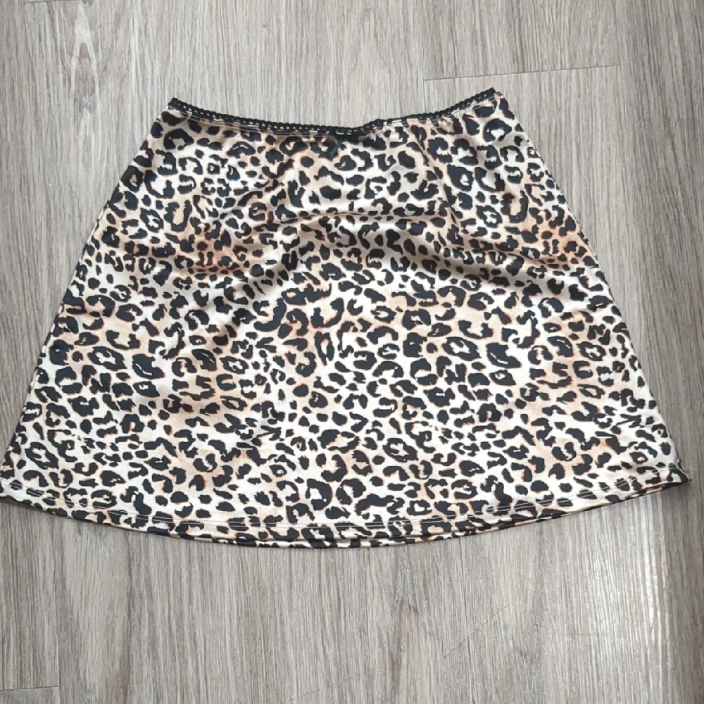 Medium Skirt Leopard Print Women's